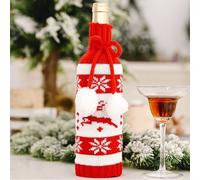 Couverture De Bouteille De Vin De Noël, Décoration Pour La Maison, Ornements De Noël, Cadeau Du Nouvel An 2021