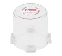 COUVERTURE DE BOUTON STOP d'urgence, Interrupteur DE Bouton-poussoir Rond Garde High Strength PC Strong Magnétique 66 Mmx64 Mm pour Dispositif Industriel