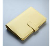 Couverture De Cahier En Cuir A5/A6, Recharge De Feuilles Amples, Reliure À Spirale, Papeterie Kawaii, Couverture De Remplacement Pour Agenda