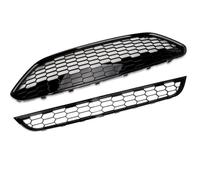 Couverture De Calandre Supérieure Et Inférieure De Calandre Sportive De Course Avant Compatible Avec Ford Pour Fiesta MK7 Facelift 2013 2014 2015 2016 2017 Grill Pare-chocs Avant