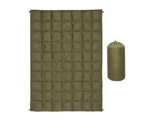 Couverture de camping en plumes - Couverture extérieure légère, thermiquement isolée, couette de voyage imperméable | Couverture chaude portable qui soutient les voyages de pique-nique sur la plage