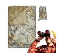 Couverture de camping imperméable, couvertures de camping pour temps froid - Couverture de voyage coupe-vent et pliable en plein air, couette de sac à dos, couette légère et chaude pour stade de