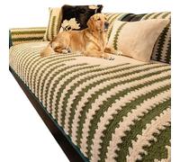 Couverture de canapé antidérapante 110 x 210 cm, Lavable, Douce et Respirante, idéale pour canapé d'angle et canapé en L, Convient à la Plupart des Chats, Chiens et Autres Animaux de compagn