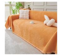 Couverture de canapé moderne chenille, 1 2 3 4 places en forme de L | Housse de canapé d'angle, housse de canapé antidérapante de couleur unie, couverture polyvalente une pièce(2,180*90cm)