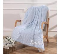 Couverture De Canapé Personnalisée, Couverture De Nom Personnalisée, Cadeau Gris Pour Maman Ou Cadeau De Fête Des Mères (blue,150 * 200cm)