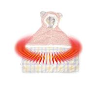 Couverture de cape pour animaux de compagnie, couverture pour chien, Couverture thermique de vêtements pour chiens, Manteau d'hiver doux pour chien avec chapeau, couverture épaisse pour chaton, pour c