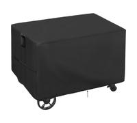 COUVERTURE DE CARLAGE - BBQ COUVERTES DE GRILL EXTÉRIEUR | Protecteur extérieur résistant aux intempéries | Protecteur de poussière de charrette pour le barbecue | Protection imperméable en tissu d'Ox