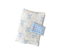 Couverture de carnet à imprimé floral - Motif nœuds décoratifs - Étui de protection élégant pour étudiants - Imprimé floral - Étui de protection pour étudiant