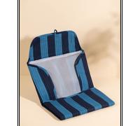 Couverture de carnet noi rayures ultra bleu