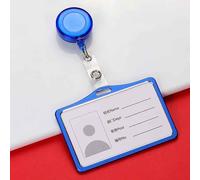 Couverture De Carte De Crédit Et D'identité En Alliage De Plastique Pour Femme Et Homme,Étui D'infraction D'employé,Porte-Badge De Travail - Type No 3 #A