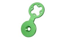 Couverture de casquette de casque de guidon Compatible avec VTT avec support de vélo compatible avec des unités GPS à vélo comme Bryton Wahoo Bicycle Computer Accessoires(Green)