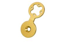Couverture de casquette de casque de guidon Compatible avec VTT avec support de vélo compatible avec des unités GPS à vélo comme Bryton Wahoo Bicycle Computer Accessoires(Yellow)