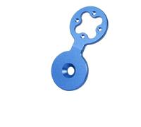 Couverture de casquette de casque de guidon Compatible avec VTT avec support de vélo compatible avec des unités GPS à vélo comme Bryton Wahoo Bicycle Computer Accessoires(Blue)