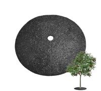 Couverture De Cernes d'arbre De Protection des Racines - Tapis De Paillis Rond Robuste en Tissu Non Tissé, Réutilisable pour Le Contrôle des Mauvaises Herbes Et Couvre-Sol pour Les Arbres, Les