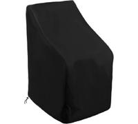 Couverture de chaise de terrasse, table de jardin, canapé, siège profond, imperméable, anti-poussière, résistant aux UV, mobilier d'extérieur, tissu Oxford, chaises empilables protectrices