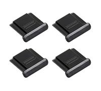 Couverture de Chaussure Chaude Appareils Photo, Chaussure Chaude Housse de Protection, BS-1 Hot Shoe Cover Protecteur pour Nikon, Panasonic, Olympus, etc, Flash Accessoires de Photographie, 4 Pièces