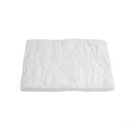 Couverture de cheminée en fibre CMS haute température pour brûleurs au gel et au bioéthanol, tapis de sécurité en laine céramique résistant à la chaleur 1206C, empêche les flammes et prolonge la durée