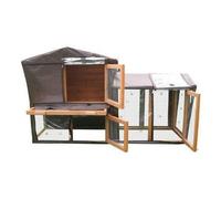 Couverture de clapier - BUNNY BUSINESS - CVR-GROVE - Marron - Pour lapin - Type divers