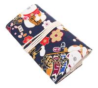 Couverture de Classeur Budget A6 en Tissu Bleu, Légère et Protectrice