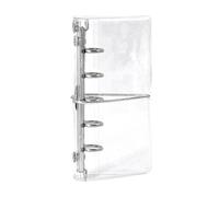 Couverture de classeur - Coque de protection à remplir avec sangle | Classeur M2.5 à couverture souple transparente - pour garçons, filles, adolescents, maison, bureau, école, voyage
