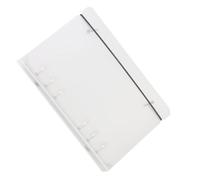 Couverture de classeur - Feuille transparente A6 12,5 x 18,5 cm, dossier à feuilles lâches, protection en polypropylène avec finition résistante au jaunissement | Organiseur rechargeable pour journal