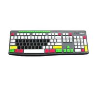 Couverture de clavier pour Logitech MK295 MK275 MK270 K200 K260 MK200 MK260 | Lot de 2 protections en silicone, anti-poussière, imperméables, lavables et réutilisables