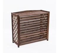 Couverture de Climatiseur À Persiennes Extérieures, Cache Pompe a Chaleur Extérieur, Couvercle de Poubelle Autoportante, Convient pour l'unité extérieure du climatiseur (Size : 85 * 35 * 75cm)