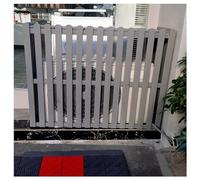 Couverture De Climatiseur Cache Extérieure De Vie Privée En Bois Massif Anti-Corrosion Store De Boîtier D'étagère De Fleu Pour Jardin Terrasse Grey/bleu/orange/Blanc (Color : Gray, Size : 105x45x95c