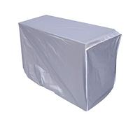 Couverture de climatiseur, Couverture extérieure imperméable à la poussière imperméable à la poussière de temps, elle peut effectivement prolonger la vie du climatiseur.(1.5p: 80L * 28W * 54H)