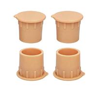 Couverture De Clôture De Piscine, 4 Pièces De Sécurité Résistante Aux Intempéries | Bouchon D'enceinte De Piscine - Pour Les Installations De Barrière D'enceinte Extérieure Au Sol De Terrasse Améliora