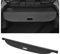Couverture De Coffre De Voiture Rétractable Pour Kia Niro 2017-2022 Étagère De Coffre Arrière Étagère De Bagages De Sécurité Écran D'Ombrage, Toile, Noir Brillant