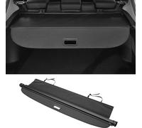 Couverture De Coffre De Voiture Rétractable Pour Toyota 4Runner 2010-2024 Étagère De Coffre Arrière Étagère De Bagages Écran De Sécurité Pare-Soleil, Toile, Fibre De Carbone Noire