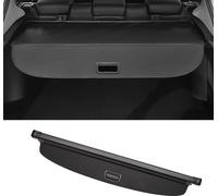 Couverture De Coffre De Voiture Rétractable Pour Toyota Rav4 2019-2024 Étagère De Coffre Arrière Étagère De Bagages De Sécurité Écran D'Ombre, Cuir Pu, Noir Brillant
