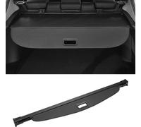 Couverture De Coffre De Voiture Rétractable Pour Volvo V60 2010-2017 Étagère De Coffre Arrière Étagère De Bagages Écran De Sécurité Pare-Soleil Noir Fibre De Carbone