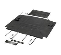 Flamingo Couverture DE Protection pour Voiture Coffre Aiko Noir 160x121CM