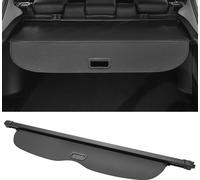 Couverture De Coffre Rétractable pour Honda Passport 2019-2023 Étagère De Coffre Arrière En CuirPolyuréthaneNoir Brillant, Écran De Sécurité Pour Bagages, Cuir Pu, Noir Brillant
