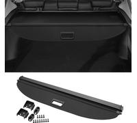Couverture De Coffre Rétractable Pour Volkswagen Tiguan 2007-2016 Étagère De Coffre Arrière Étagère De Bagages De Sécurité, Toile, Avec Accessoires, Noir Brillant