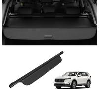 Couverture de coffre rétractable VEVOR pour Honda, couverture de coffre étanche améliorée, protection de sécurité, couverture de coffre résistante aux UV en alliage d'aluminium et matériau PVC