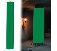 Couverture de Colonne décorative for Poteau sous-Sol, Rembourrage Basket-Ball 4 Pieds Haut for Aires Jeux/auvent/poteaux Lampe, Protecteur en Mousse Toutes Saisons(Green,Dia 5in)