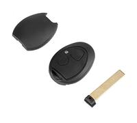 Couverture de Coque de clé KIMISS, boîtier de Coque de télécommande de Voiture à 2 Boutons + Lame Vierge adaptée pour Rover 75 MG ZT