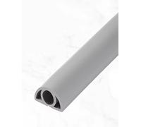 Couverture de Cordon de Plancher 10FT, Plancher de Cache-Cordon en, Plancher Protecteur de Cordon en PVC Souple, Cache-couvertures de Fil de Sol d'extension for Cordons(Color6-w2cm)