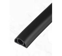 Couverture de Cordon de Plancher 10FT, Plancher de Cache-Cordon en, Plancher Protecteur de Cordon en PVC Souple, Cache-couvertures de Fil de Sol d'extension for Cordons(Color8-w2cm)