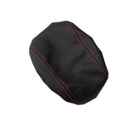 Couverture De Coussin Boîte D'accoudoir Console Centrale Intérieure Voiture, Décor En Cuir Microfibre Pour Corolla 2014 - 2017 Aménagements intérieurs(Black-red line)