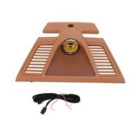 COUVERTURE DE DASH XTEVU, Horde Calte Pannel Trim Accessoires intérieurs, compatible avec 2010 2016, remplacement du 970 552 151 01 2S0 (Chronomètre jaune)