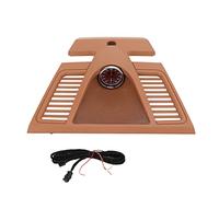 COUVERTURE DE DASH XTEVU, Horde Calte Pannel Trim Accessoires intérieurs, compatible avec 2010 2016, remplacement du 970 552 151 01 2S0 (Chronomètre rouge foncé)