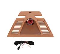 COUVERTURE DE DASH XTEVU, Horde Calte Pannel Trim Accessoires intérieurs, compatible avec 2010 2016, remplacement du 970 552 151 01 2S0 (Chronomètre rouge vif)