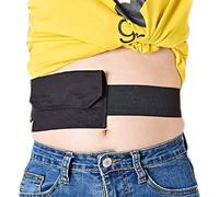 Couverture de dialyse péritonéale Ceinture PD confortable Support de tube d'alimentation G/Peg Drainage par cathéter Fixation abdominale Soins infirmiers pour les patients (98-115 cm), Ceinture