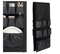 Couverture De Dussion - Organisateur De Caddie Au-Dessus Du Réfrigérateur Avec Sac De Rangement De 15 Poches, Porte-Utilitaire De Couverts, Tapis D'économiseur D'espace De Cuisine | Top De Réfrigérate