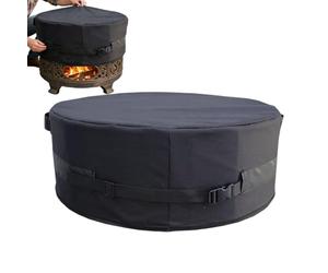 Couverture de extérieur - Couverture de extérieur Ronde, unité de de Rond, kit de de cheminée | pour Les propriétaires Agriculteurs arrière-Cour Patio Cour Jard