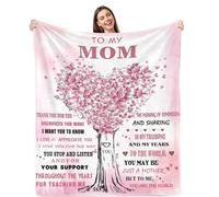 Couverture de fête des mères pour maman de la part de sa fille, cadeau pour maman, anniversaire de la part de sa fille, fils, meilleures mamans jamais présentées, idée de cadeau de Noël, de